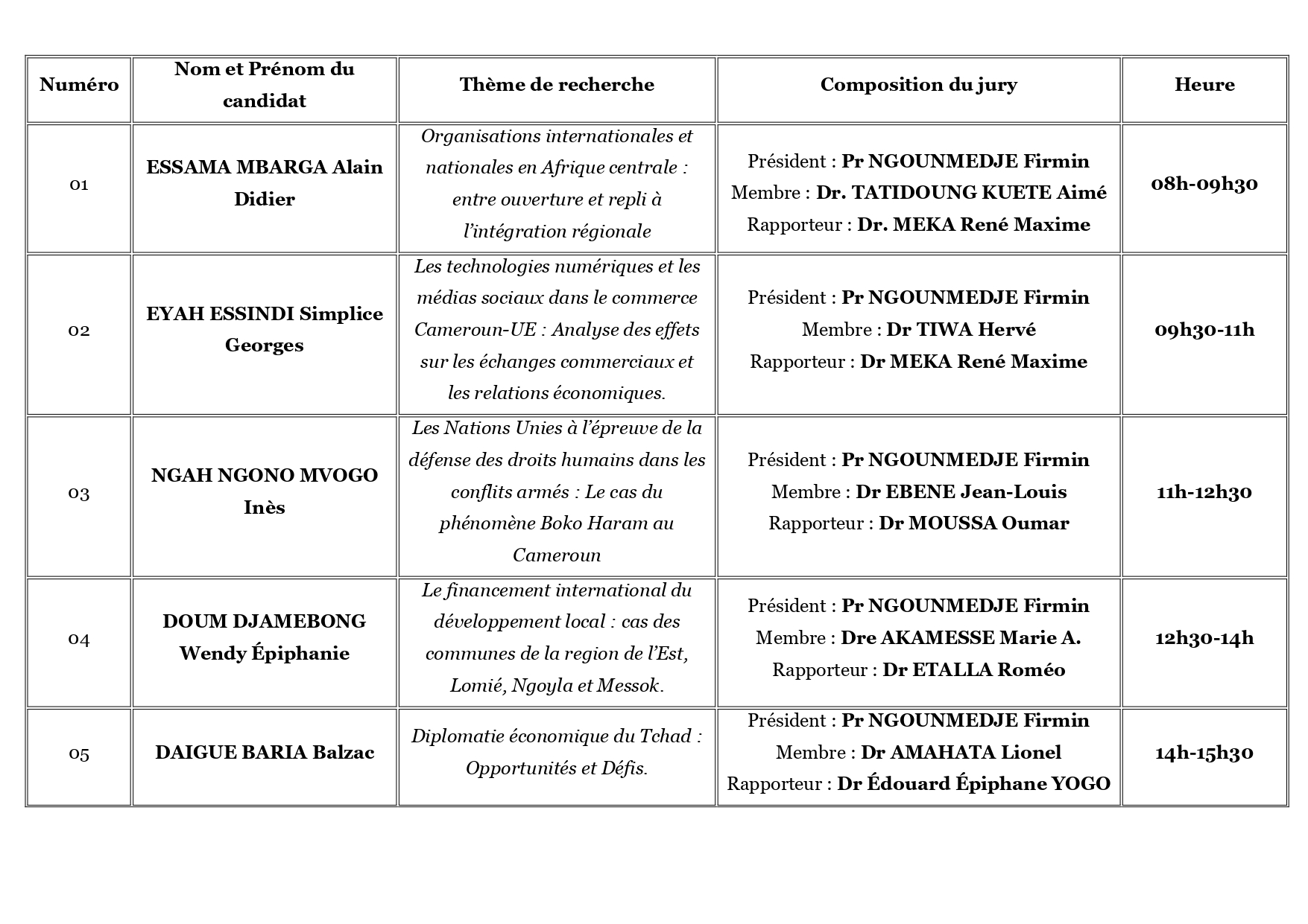Communiqué - Page 2